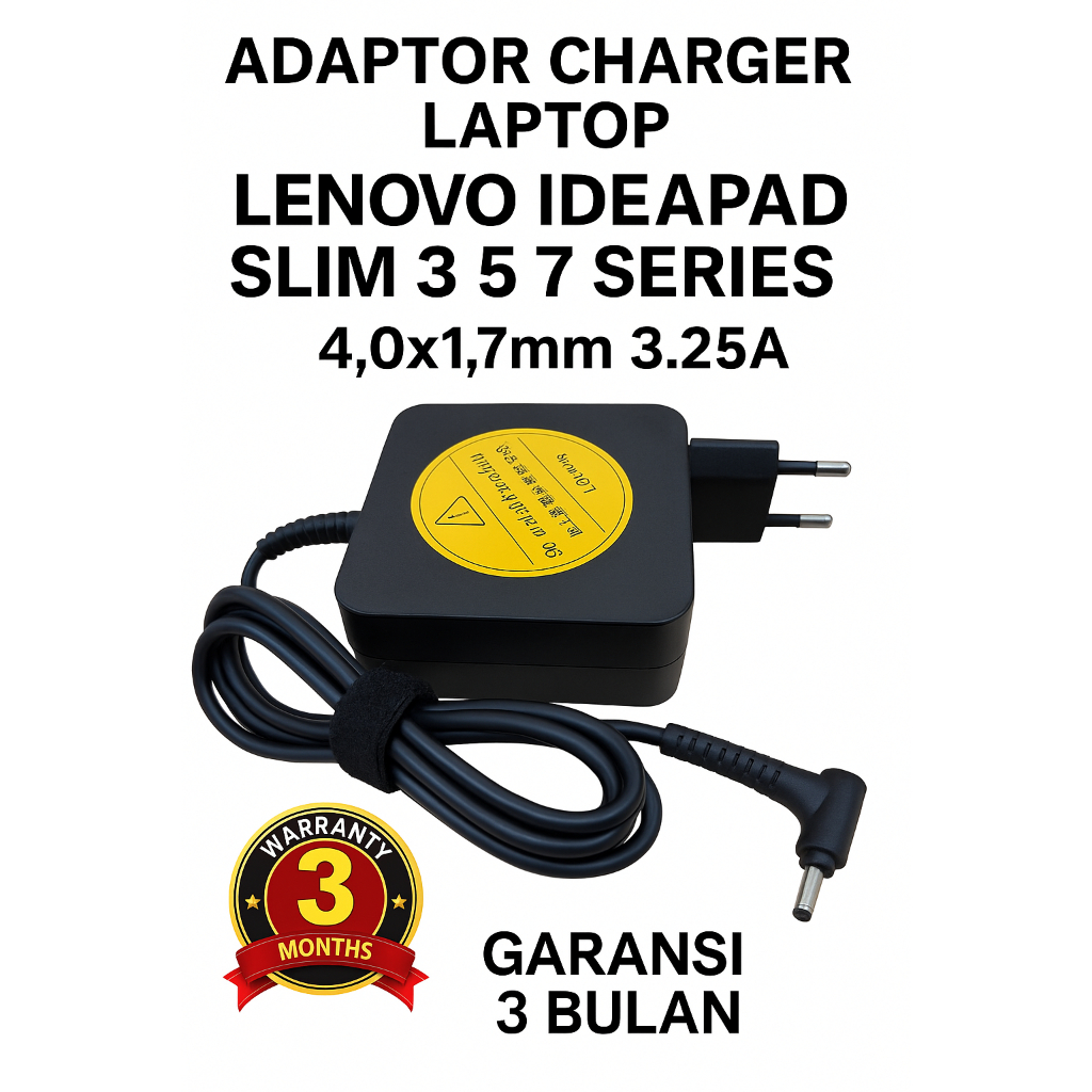 Charger Ideapad Slim 3 Slim 5 Slim 7 Ser