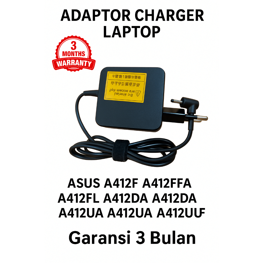 Charger Asus A412 F512 X512 X542 E402 E4