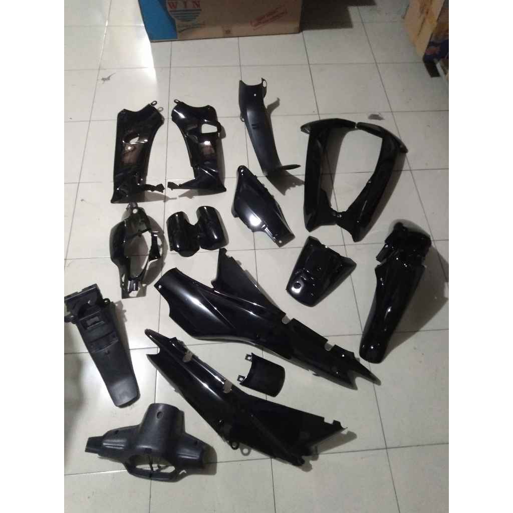 Complete Full Body Bodi Set SUPRA FIT CAKRAM 2003 2004 2005 HITAM MERK WIN