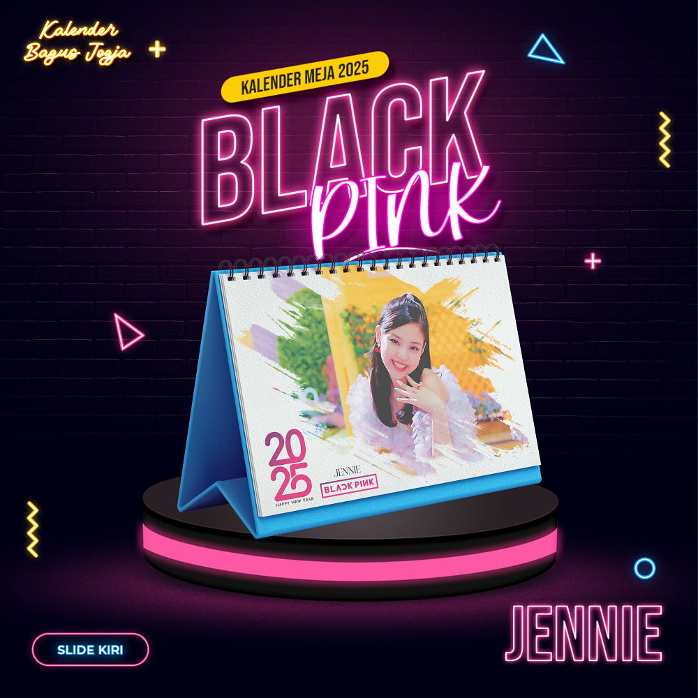 

KALENDER MEJA 2025 : KALENDER JENNIE BLACKPINK / KALENDER BLACKPINK / KALENDER K-POP / KALENDER AESTHETIC