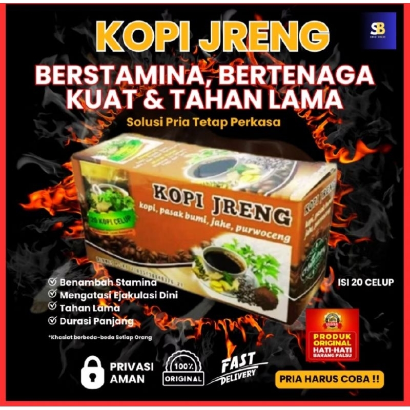 KOPI JRENG kopi lanang kopi stamina isi 20 sachet
