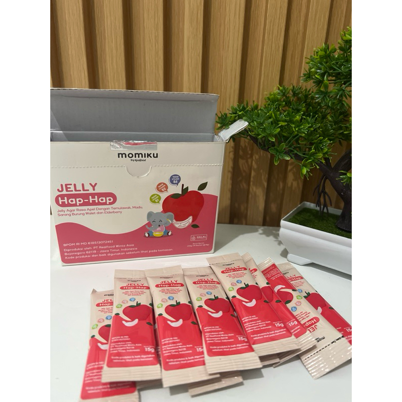 

Realfood Momiku Jelly Hap-Hap Sarang Burung Walet dengan Ekstrak Temulawak, Madu Hutan dan Tinggi Vitamin B1, B2 & B5