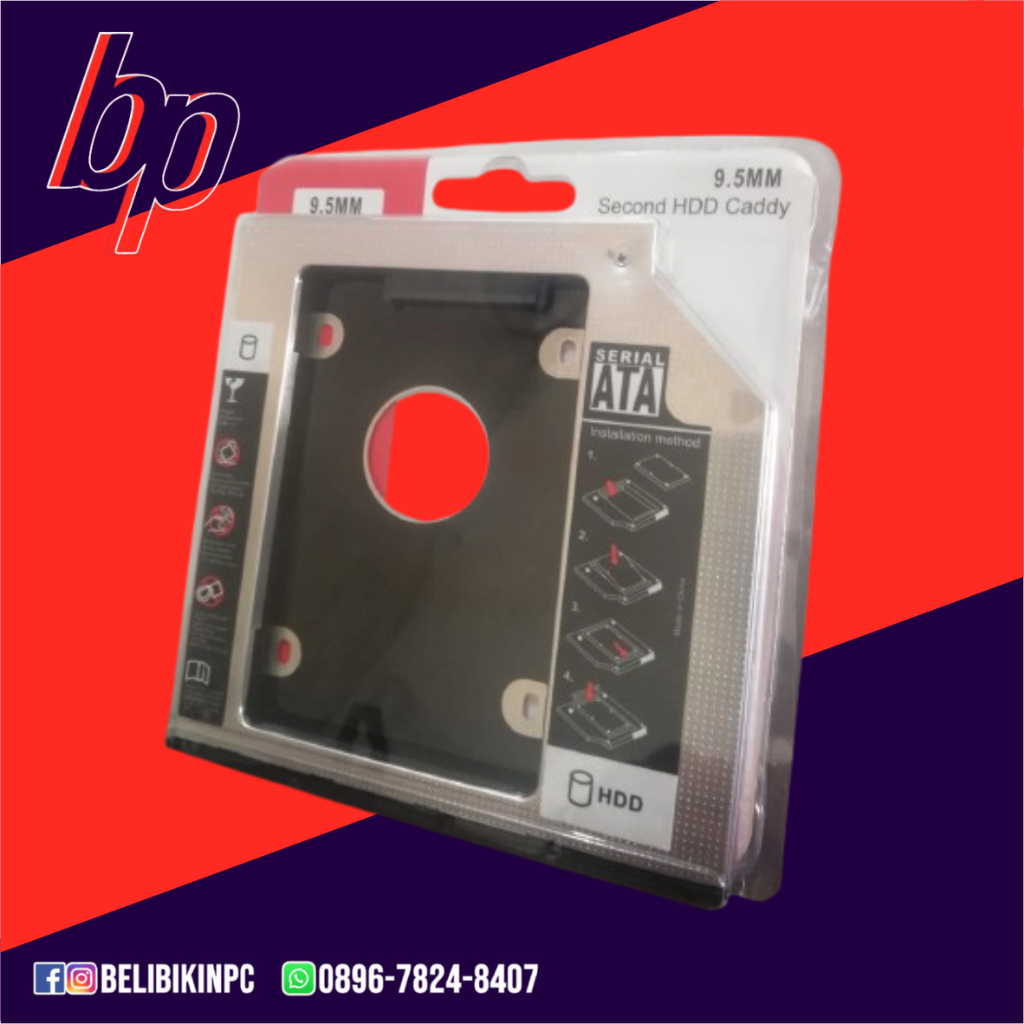 HDD/SSD CADDY 9.5MM SERIAL ATA