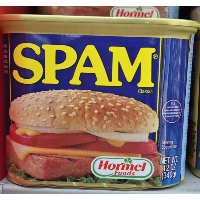 

Daging Babi Olahan HORMEL SPAM Garlic 340g - HK.