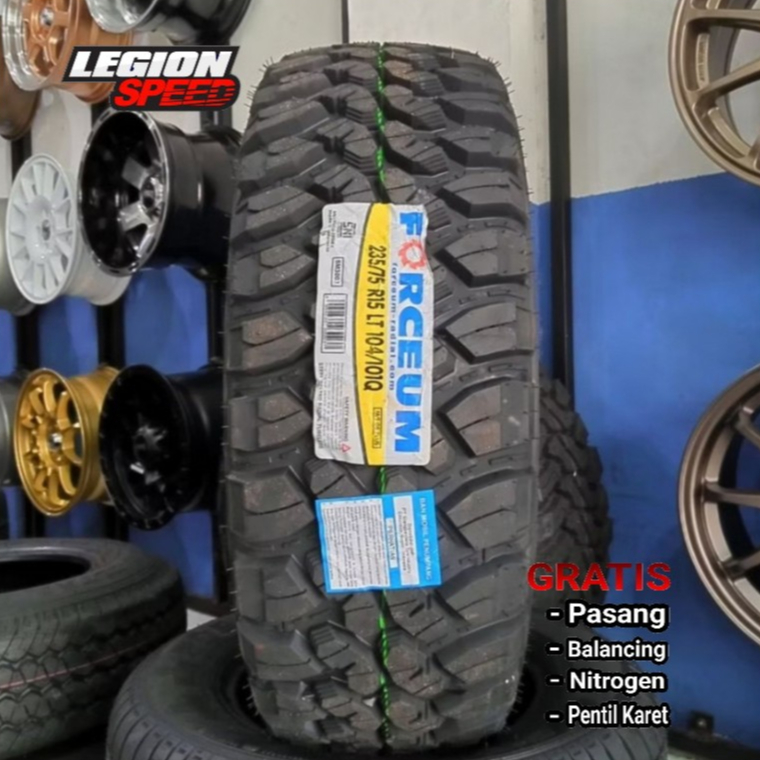 Ban Mobil Pacul 235/75 R15 Forceum M/T 08 Ban Offroad 235 75 R15
