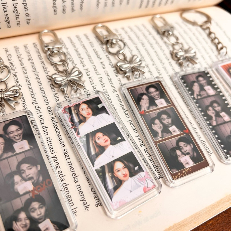 Ganci Insert Foto | Keychain Insert Foto | Ganci Custom Foto | Gantungan Kunci Custom Foto | Photo S