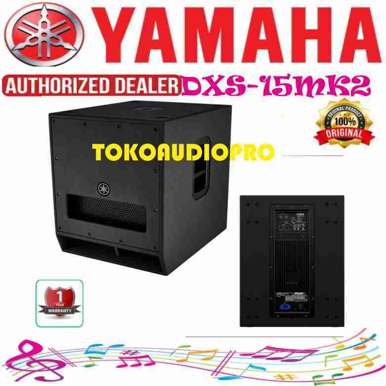 Sub Aktif Yamaha DXS15 MkII Subwoofer Aktif 15-Inch 1020-Watt dxs-15mk2