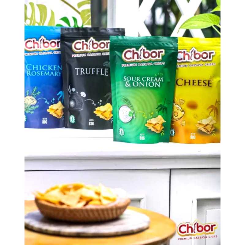 

Keripik Chibor, Keripik Singkong, Cassava Crisps