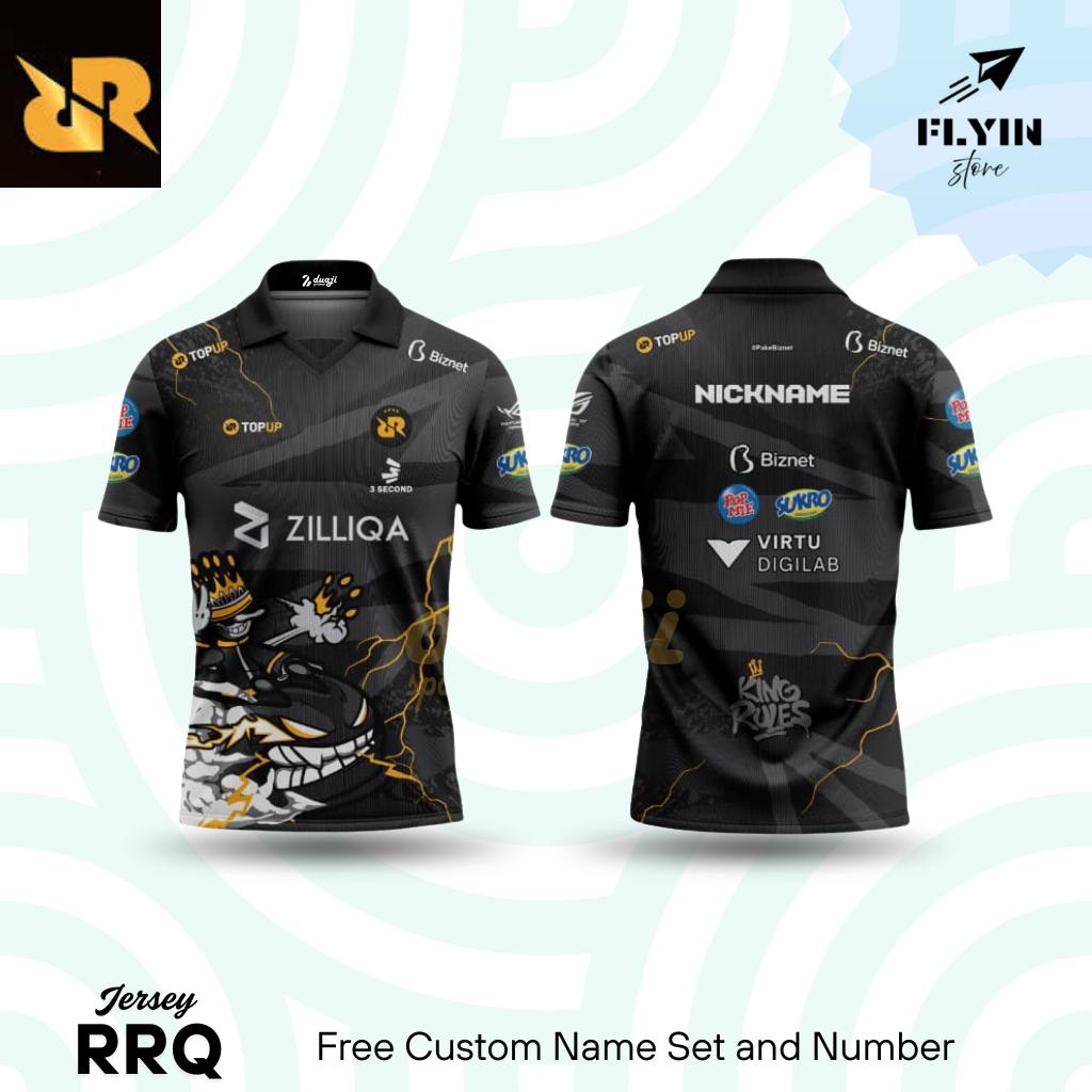 BAJU JERSEY RRQ TERBARU MPL SEASON 13 HOME PREMIUM READY SIZE ANAK & DEWASA / JERSEY RRQ