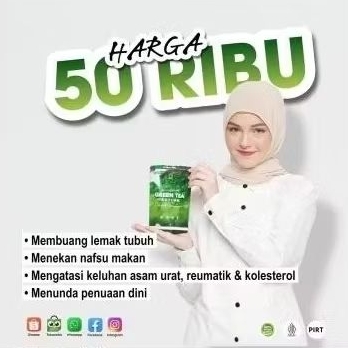 

GREEN TEA ACTIVA TERLARIS VARIAN CELUB KECIL