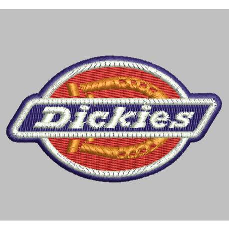 DICKIES LOGO A-A317 PATCH BORDIR LOGO EMBLEM EMBROIDERY RBC