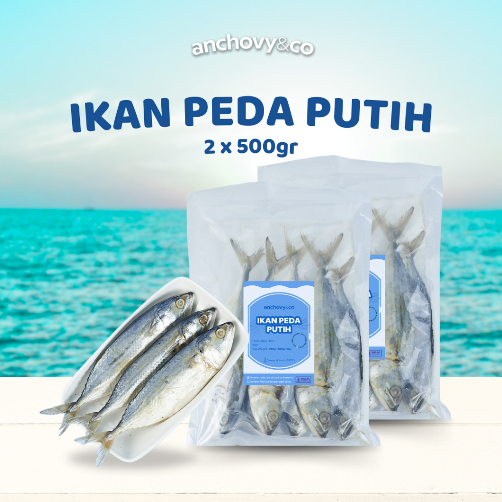 

Ikan Asin Peda Putih 1kg | Anchovyandco