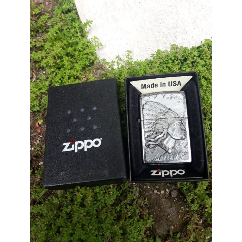 zippo indian head