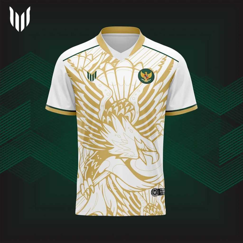 JERSEY TIMNAS PUTIH GOLD // FANTASY JERSEY