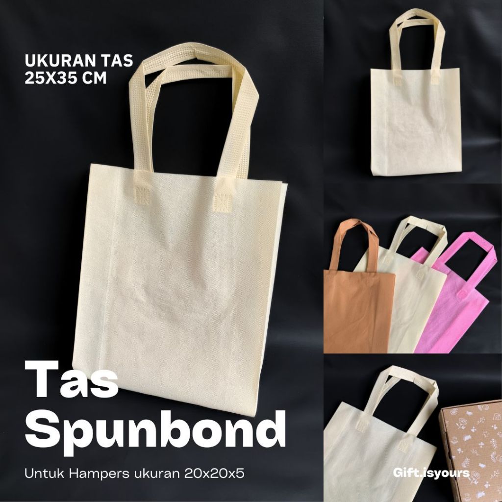 

[TAMBAHAN] Tas Spunbond Ukuran 25x30 cm