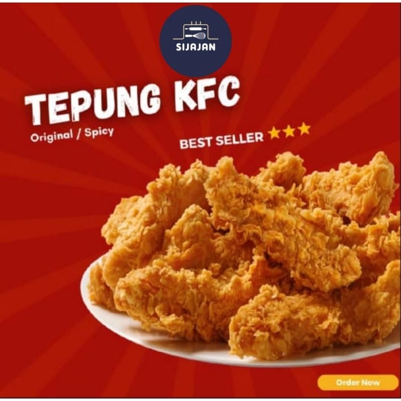 

Sijajan Tepung Biang Fried Chicken Ala KFC Golden Gurih dan Renyah