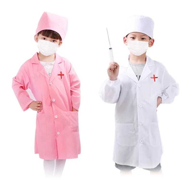Baju dokter - dokteran anak / baju dokter anak