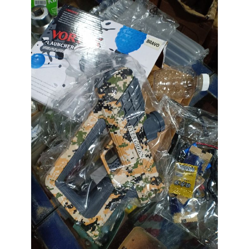 Mainan Tembak Tembakan WaterGel Auto VORTEX (pluru Jelly) Water Gel Blaster Otomatis - High Speed Ge