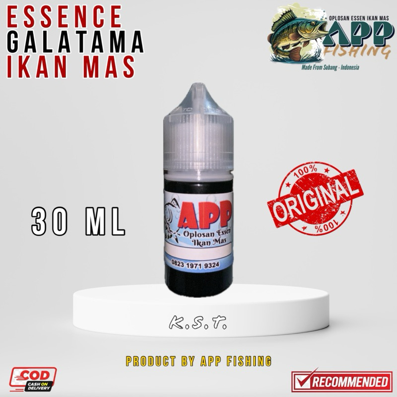 ESSEN OPLOSAN GALTAMA IKAN MAS, AROMA K.S.T - APP FISHING