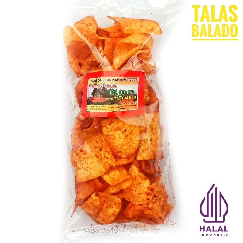 

Kerupuk Talas Balado Spesial dan Renyah