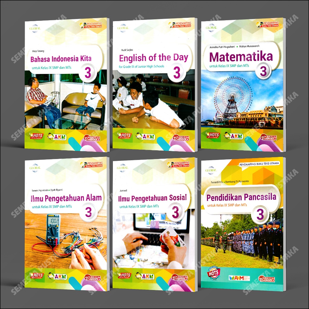 Buku Kelas 9 SMP Global Kurikulum Merdeka Tiga Serangkai