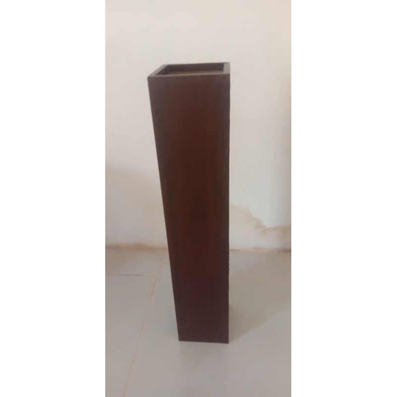 POT BUNGA KAYU / VAS BUNGA KAYU / POT BUNGA / VAS BUNGA