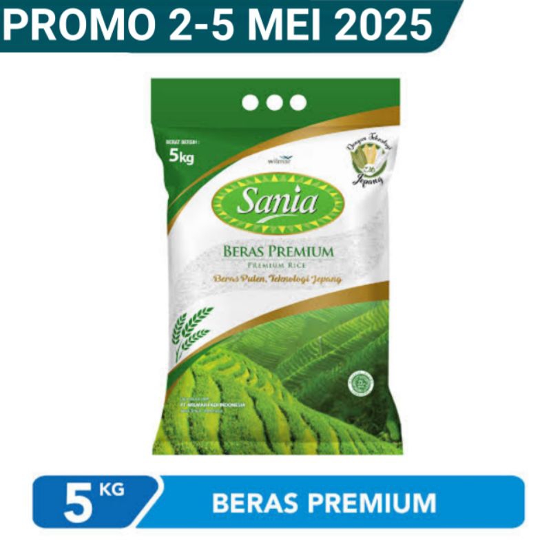 

BERAS SANIA WILLMAR NASI PULEN JEPANG SUSHI HOKBEN 5KG
