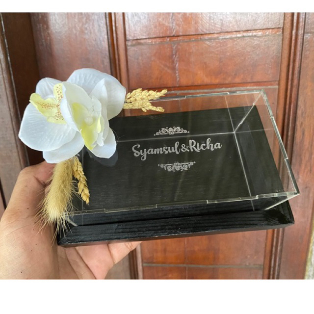 Kotak uang Mahar / Box uang mahar rustic
