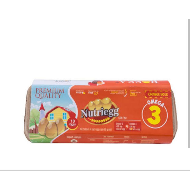 

nutri egg Rossa farm premium quality telur omega