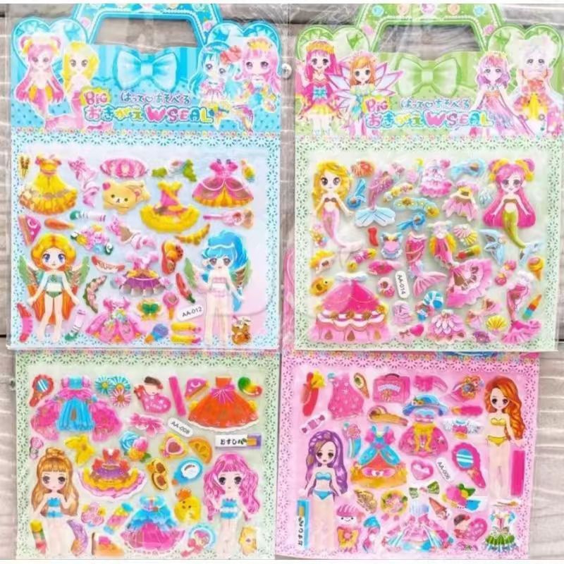 

J (J15) STIKER KARAKTER TAS BLING 1 PCS/STIKER TIMBUL / MAINAN ANAK