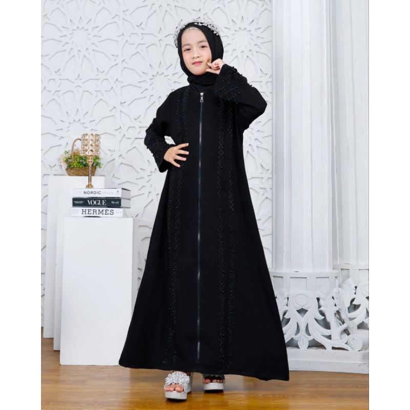 ABAYA ANAK PEREMPUAN GAMIS ANAK MUSLIMAH SYARI ABAYA ANAK TURKEY ABAYA MUZA ABAYA ANAK ZIPER MUTIARA