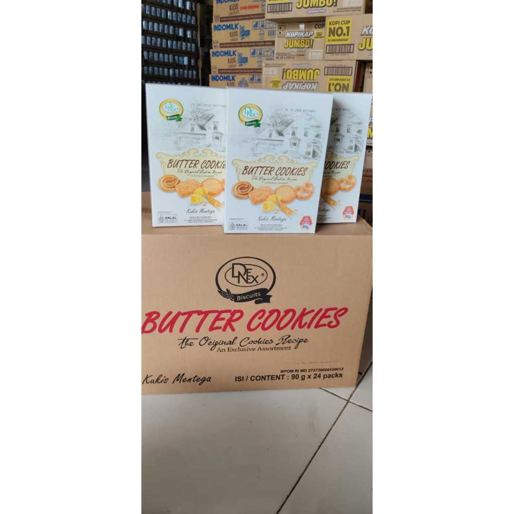 

Denex Butter Cookies Dus (Isi 24box @90Gr)