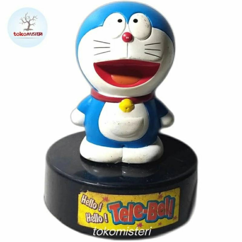 Bel Telepon Telpon Tele Bell Tele-Bell Doraemon Home Phone Telephone Karakter Character Figure Rare 
