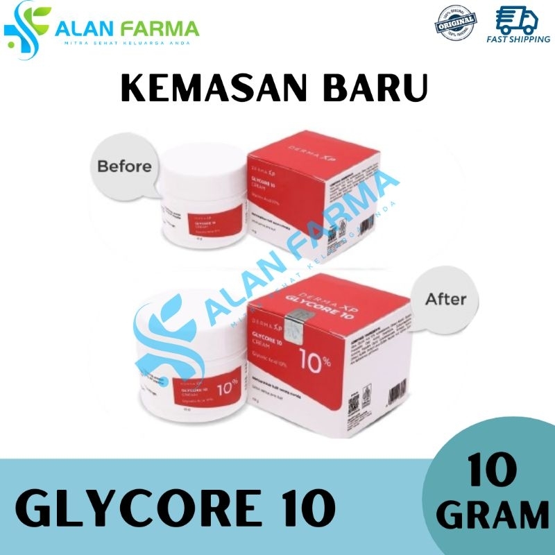 Glycore Cream ORIGINAL 100% | Glycore Cream 8 dan 10 | Glycore 8 | Glycore 10 | KEMASAN BARU
