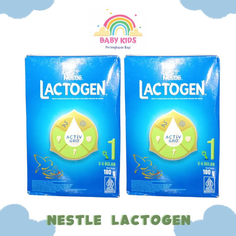 

nestle Lactogen 0-6 bulan 180 gram