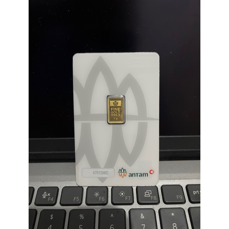Logam Mulia Antam Tahun 2025 1gr Emas Batangan Antam 1 Gram LogamMulia LM Gold 1gram