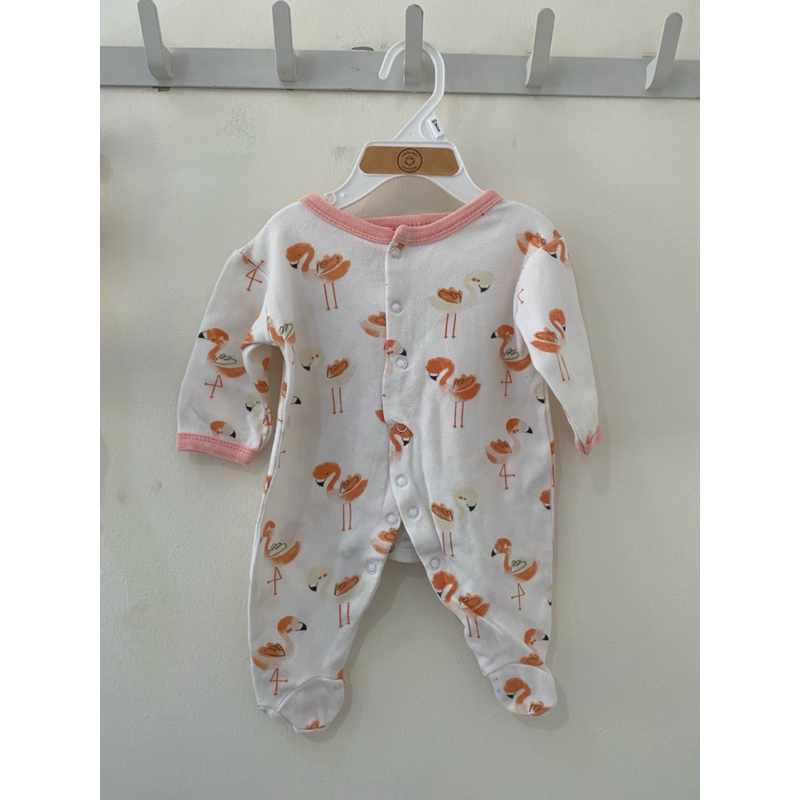 Baju Bayi Perempuan Sleepsuit Baby Newborn - Lengan Panjang (Preloved)