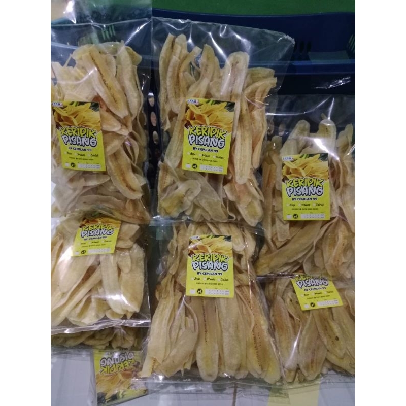 

keripik pisang rasa asin manis cokelat 100gr - kripik pisang asin manis coklat 100 gr