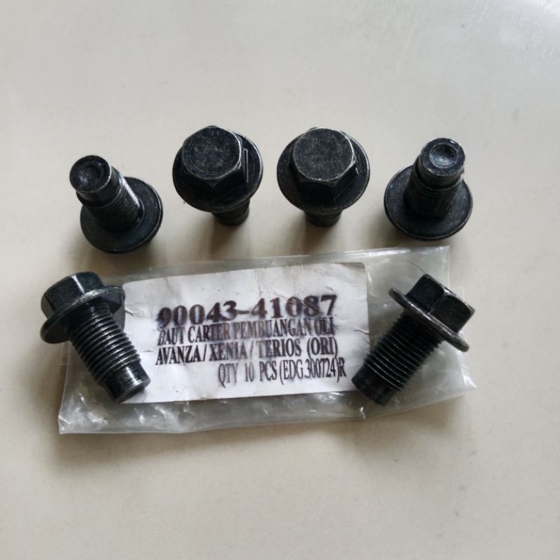 BAUT CARTER PEMBUANGAN OLI TOYOTA AVANZA,XENIA,RUSH ORI