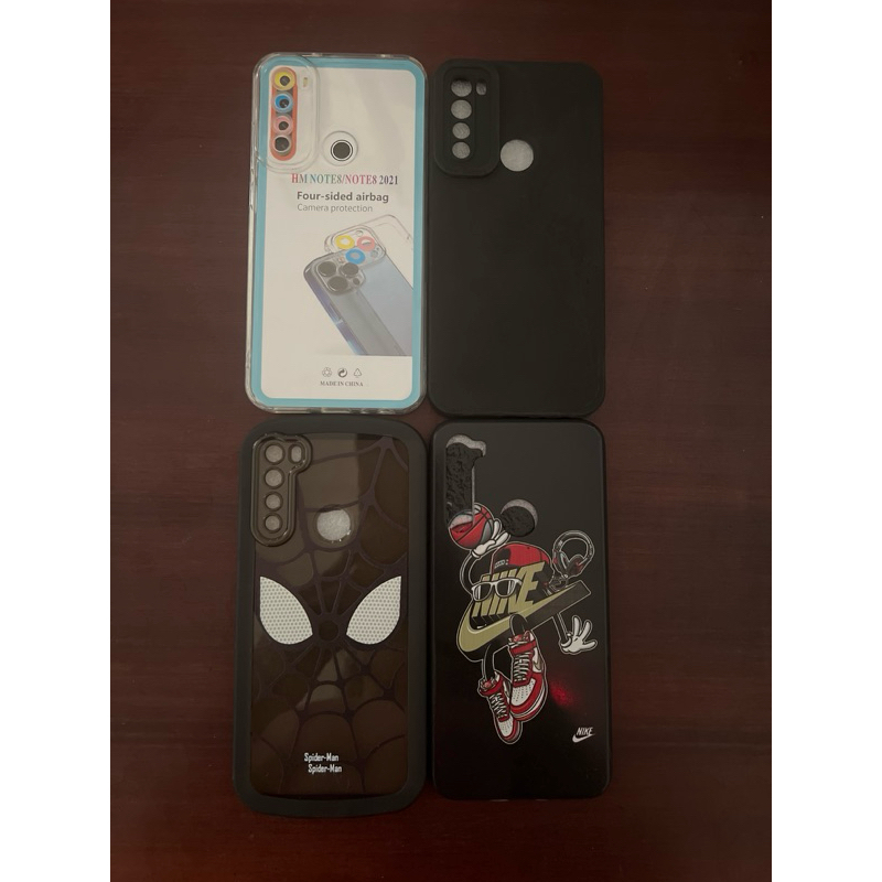 REDMI NOTE 8 CASE CLEAR BENING MOTIF KARAKTER COWOK REDMI NOTE 8