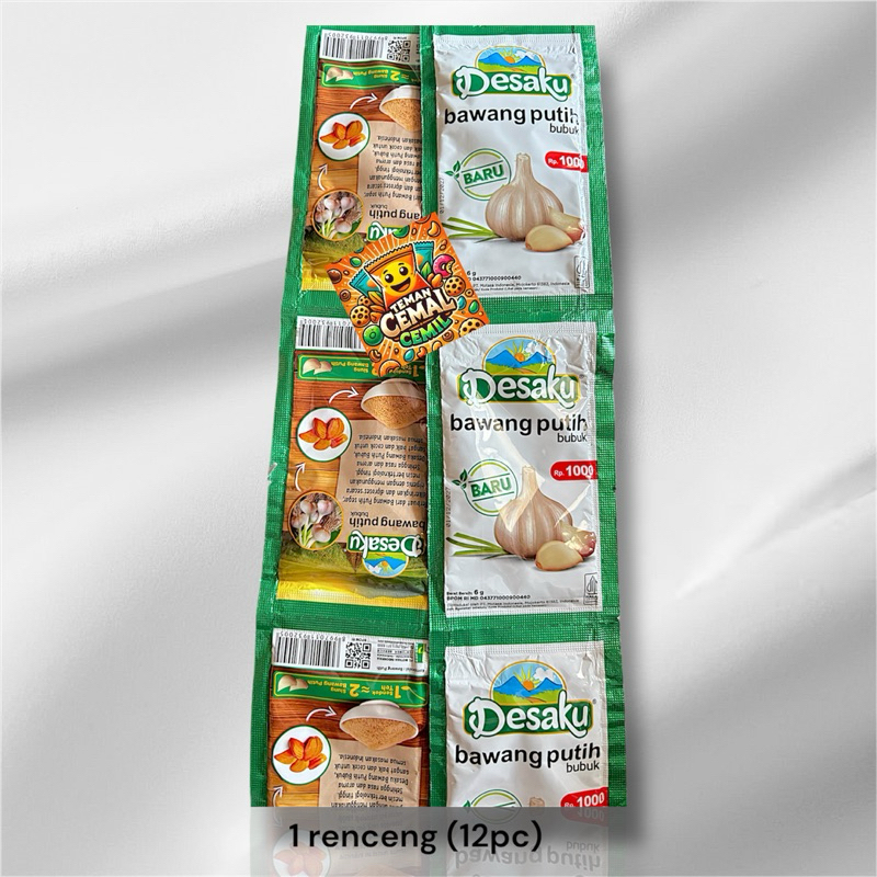 

Desaku Bawang Putih Bubuk BARU 1Renceng 12pcs