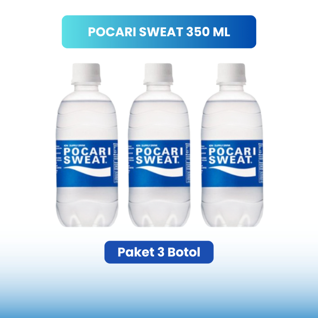 

Jual Pocari Sweat Botol 350 ml Paket 3 Botol