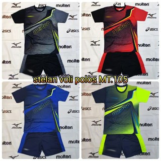 Baju stelan voli molten MT.105 / Stelan kaos voli molten MT.105