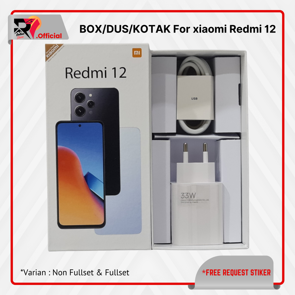 

BOX/DUS/KOTAK For xiaomi Redmi 12