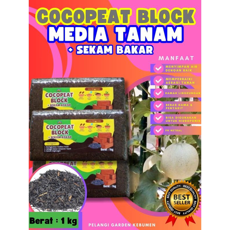 SOLUSI AMPUH  Cocopeat Halus, Cocopeat Hidroponik, Cocopeat High Ec