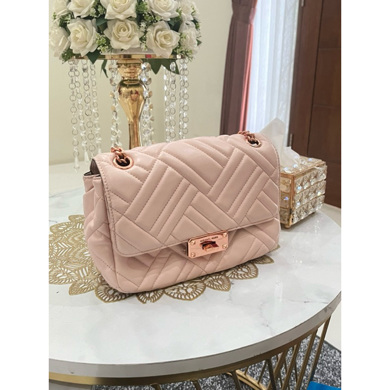 Michael Kors sling bag baby pink / michaelkors shoulder bag / MICHACEL KORS PRELOVED / tas second / 