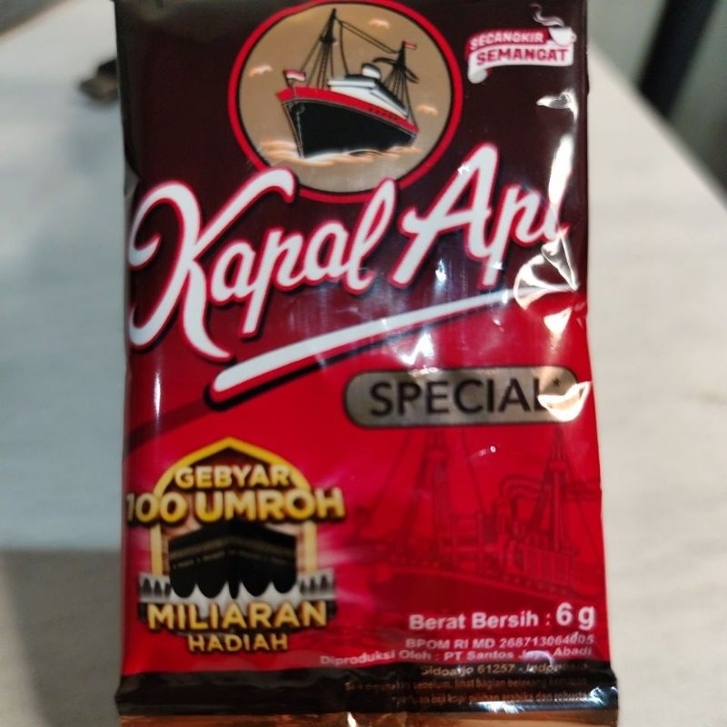

Kopi kapal api mini 6g x 10pcs (1 RTG)