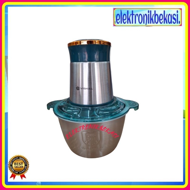 CHOPPER VISHAL VS-1860 T CHOPPER VISHAL 2 LITER STAINLESS 1860 / VISHAL VS 1860
