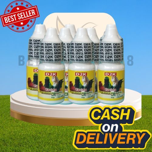 BERKAH JAYA 58 Cacing Obat Cacing Burung D2K | NYILET & KURUS D2K OBAT BURUNG SAKIT KURUS LESU