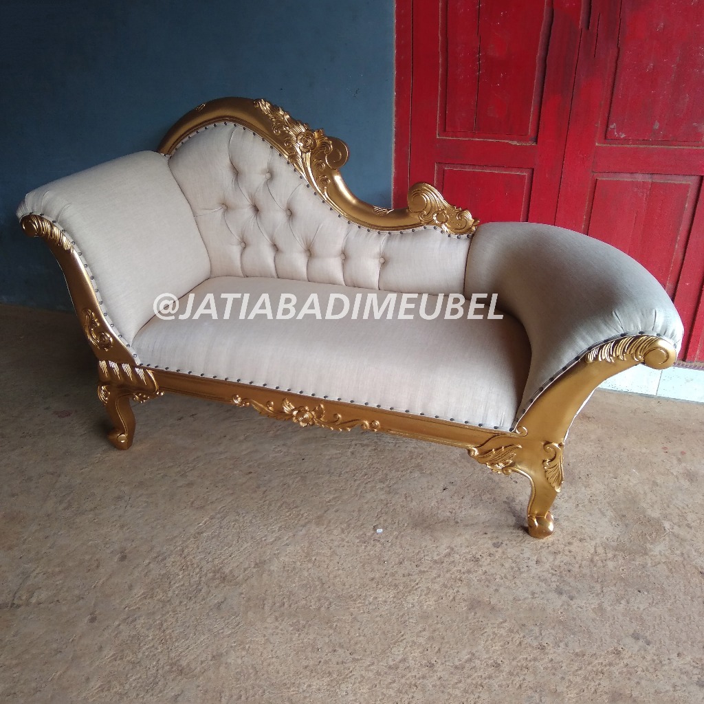 Kursi Bangku Sofa Louis Jati, Sofa Lois Jati, Sofa Elegance, Sofa Klasik Jati